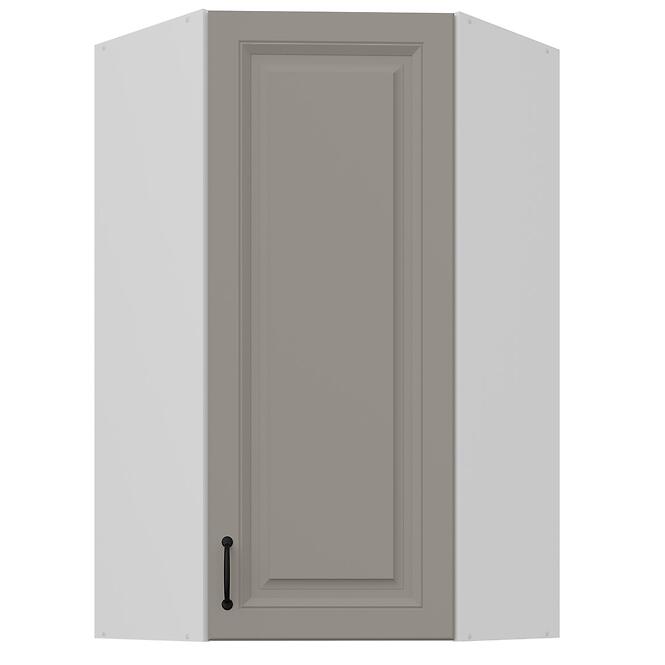 Konyhaszekrény Stilo claygrey/fehér 60x60 GN-108 1F (45°)