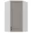 Konyhaszekrény Stilo claygrey/fehér 60x60 GN-108 1F (45°)