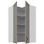 Konyhaszekrény Stilo claygrey/fehér 60x60 GN-108 2F (90°),2