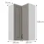 Konyhaszekrény Stilo claygrey/fehér 60x60 GN-108 2F (90°),3