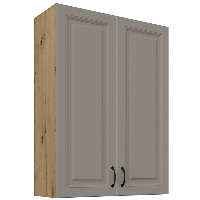Konyhaszekrény Stilo claygrey/artisan 80G-108 2F