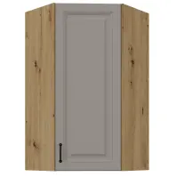Konyhaszekrény Stilo claygrey/artisan 60x60 GN-108 1F (45°)