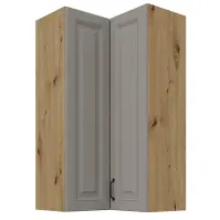 Konyhaszekrény Stilo claygrey/artisan 60x60 GN-108 2F (90°)