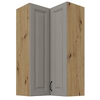 Konyhaszekrény Stilo claygrey/artisan 60x60 GN-108 2F (90°)