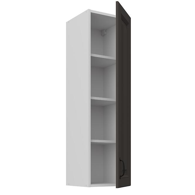 Konyhaszekrény Stilo grafit matt/fehér 30G-108 1F,2