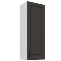 Konyhaszekrény Stilo grafit matt/fehér 40G-108 1F