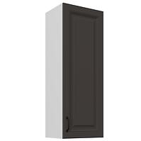 Konyhaszekrény Stilo grafit matt/fehér 40G-108 1F