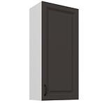 Konyhaszekrény Stilo grafit matt/fehér 50G-108 1F