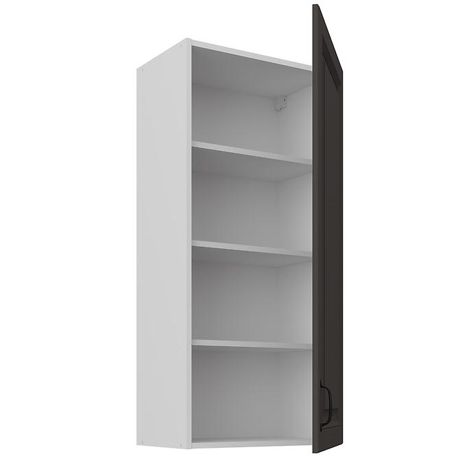 Konyhaszekrény Stilo grafit matt/fehér 50G-108 1F