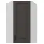Konyhaszekrény Stilo grafit matt/fehér 60x60 GN-108 1F (45°)
