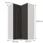 Konyhaszekrény Stilo grafit matt/fehér 60x60 GN-108 2F (90°),3