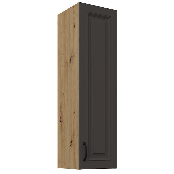 Konyhaszekrény Stilo grafit matt/artisan 30G-108 1F