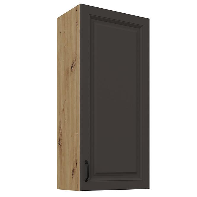 Konyhaszekrény Stilo grafit matt/artisan 50G-108 1F