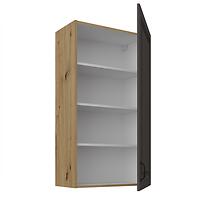 Konyhaszekrény Stilo grafit matt/artisan 60G-108 1F
