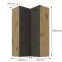 Konyhaszekrény Stilo grafit matt/artisan 60x60 GN-108 2F (90°),3