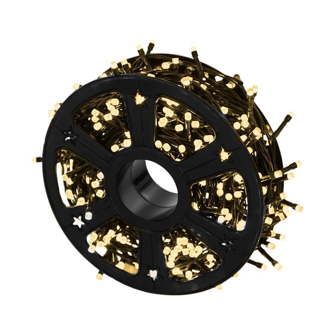 Karácsonyi fények LED 500l zew. z programatorem i timerem 18/25/LED/ww+m,2