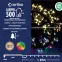 Karácsonyi fények LED 500l zew. z programatorem i timerem 18/25/LED/ww+m,3