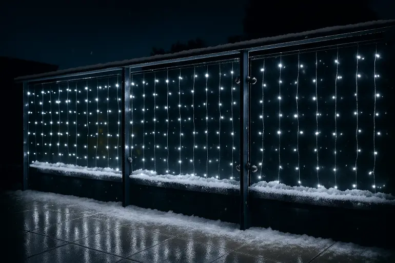 Karácsonyi fények LED 189 LED zew. Transf 49/25/LED/ww+cw+flash,2