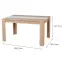 Asztal Domus 135x80 sonoma 11014771,2