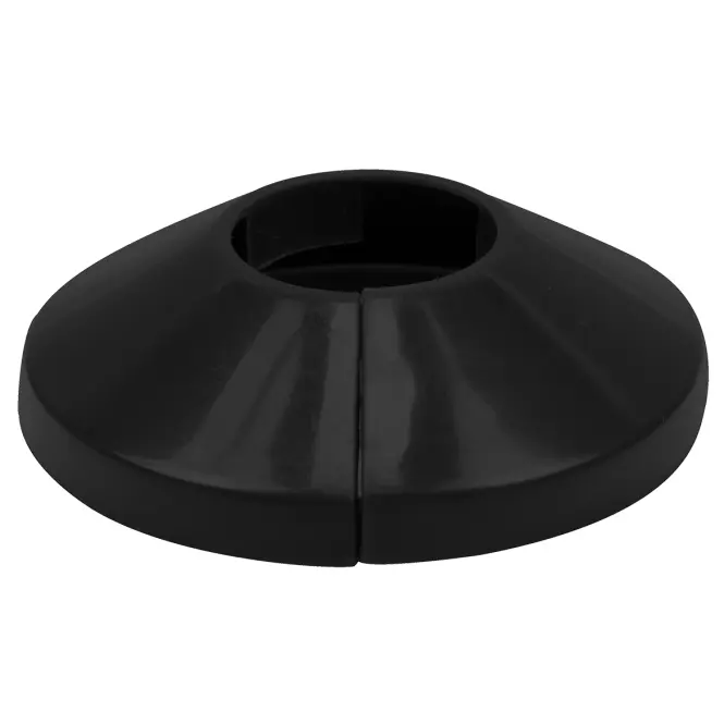 Rozetta 25 mm fekete komplett (2 db)