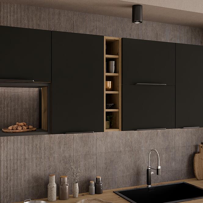 Konyhaszekrény Aria-Bl/Ar Anti Fingerprint 60g-108 1f,7