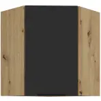 Konyhaszekrény Aria-Bl/Ar Anti Fingerprint 60x60 Gn-72 1f (45°)