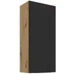 Konyhaszekrény Aria-Bl/Ar Anti Fingerprint 50g-108 1f