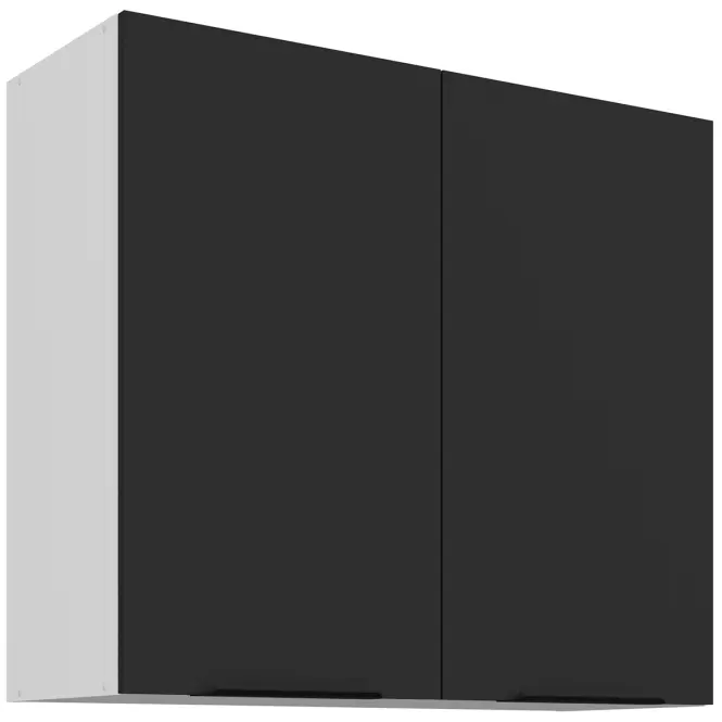 Konyhaszekrény Aria-Bl/Wh Anti Fingerprint 80g-72 2f