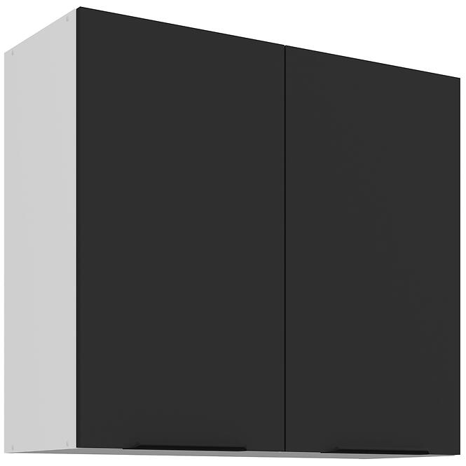 Konyhaszekrény Aria-Bl/Wh Anti Fingerprint 80g-72 2f