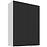 Konyhaszekrény Aria-Bl/Wh Anti Fingerprint 80g-108 2f