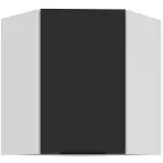 Konyhaszekrény Aria-Bl/Wh Anti Fingerprint 60x60 Gn-72 1f (45°)