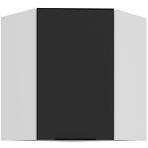 Konyhaszekrény Aria-Bl/Wh Anti Fingerprint 60x60 Gn-72 1f (45°)