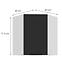Konyhaszekrény Aria-Bl/Wh Anti Fingerprint 60x60 Gn-72 1f (45°),2