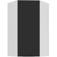 Konyhaszekrény Aria-Bl/Wh Anti Fingerprint 60x60 Gn-108 1f (45°)
