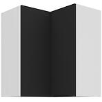 Konyhaszekrény Aria-Bl/Wh Anti Fingerprint 60x60 Gn-72 2f (90°)