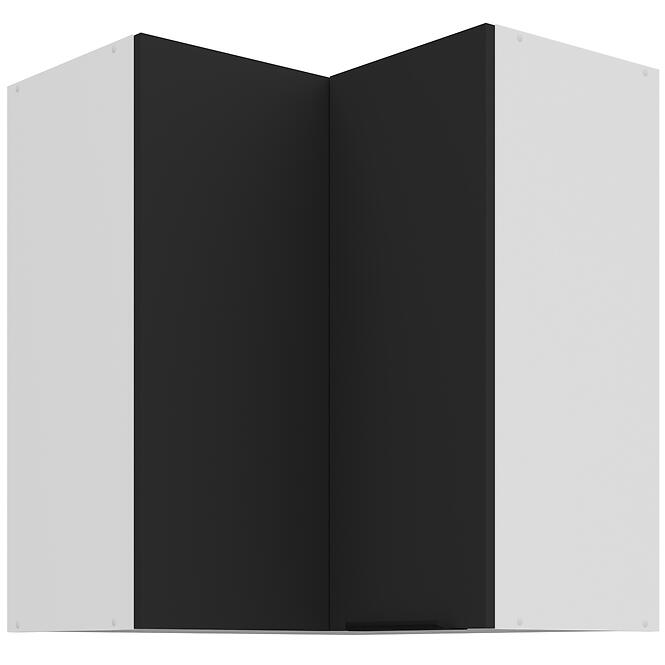 Konyhaszekrény Aria-Bl/Wh Anti Fingerprint 60x60 Gn-72 2f (90°)