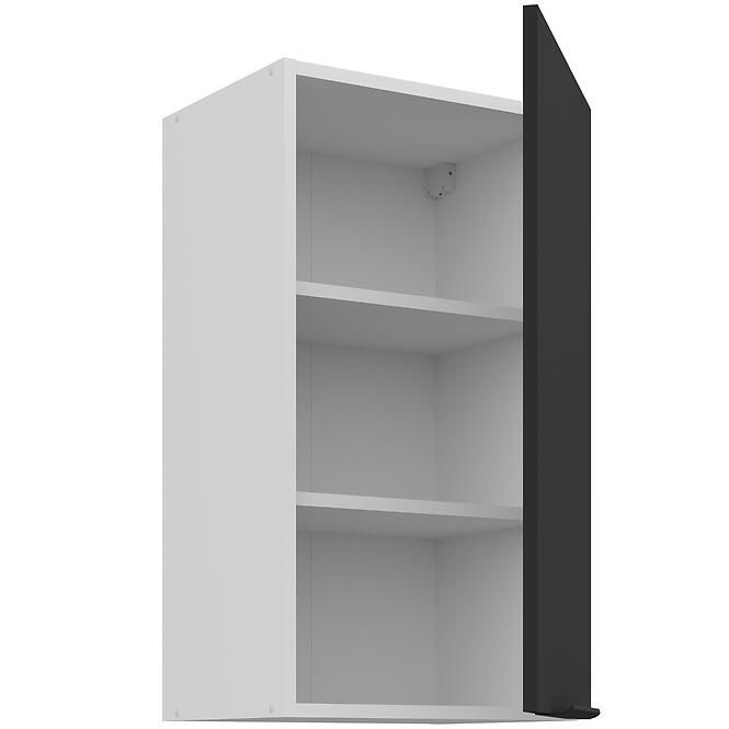 Konyhaszekrény Aria-Bl/Wh Anti Fingerprint 40g-72 1f,3