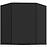 Konyhaszekrény Aria-Bl/Bl Anti Fingerprint 60x60 Gn-72 1f (45°)