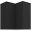 Konyhaszekrény Aria-Bl/Bl Anti Fingerprint 60x60 Gn-72 2f (90°)