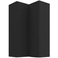 Konyhaszekrény Aria-Bl/Bl Anti Fingerprint 60x60 Gn-108 2f (90°)