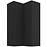 Konyhaszekrény Aria-Bl/Bl Anti Fingerprint 60x60 Gn-108 2f (90°)