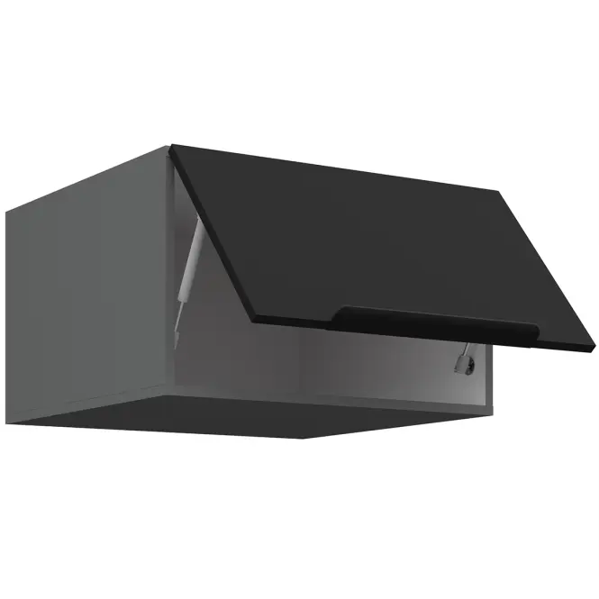 Konyhaszekrény Aria-Bl/Ant Anti Fingerprint 60 Nagu-36 1f