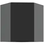 Konyhaszekrény Aria-Bl/Ant Anti Fingerprint 60x60 Gn-72 1f (45°)