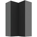 Konyhaszekrény Aria-Bl/Ant Anti Fingerprint 60x60 Gn-108 2f (90°)