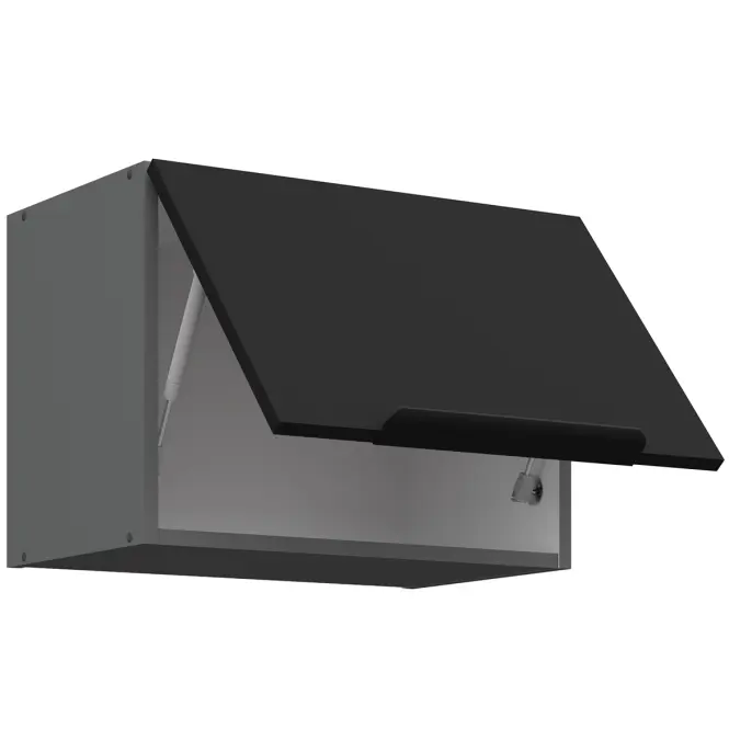 Konyhaszekrény Aria-Bl/Ant Anti Fingerprint 50gu-36 1f