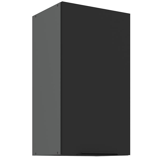 Konyhaszekrény Aria-Bl/Ant Anti Fingerprint 40g-72 1f