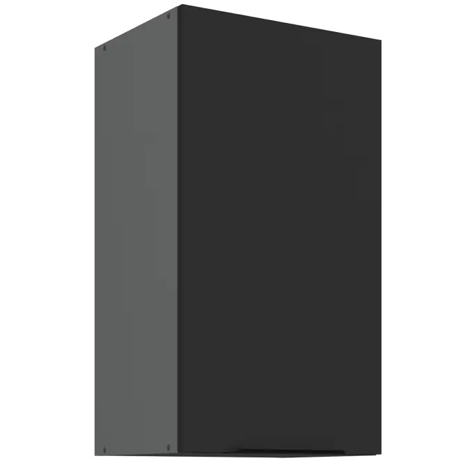 Konyhaszekrény Aria-Bl/Ant Anti Fingerprint 40g-72 1f