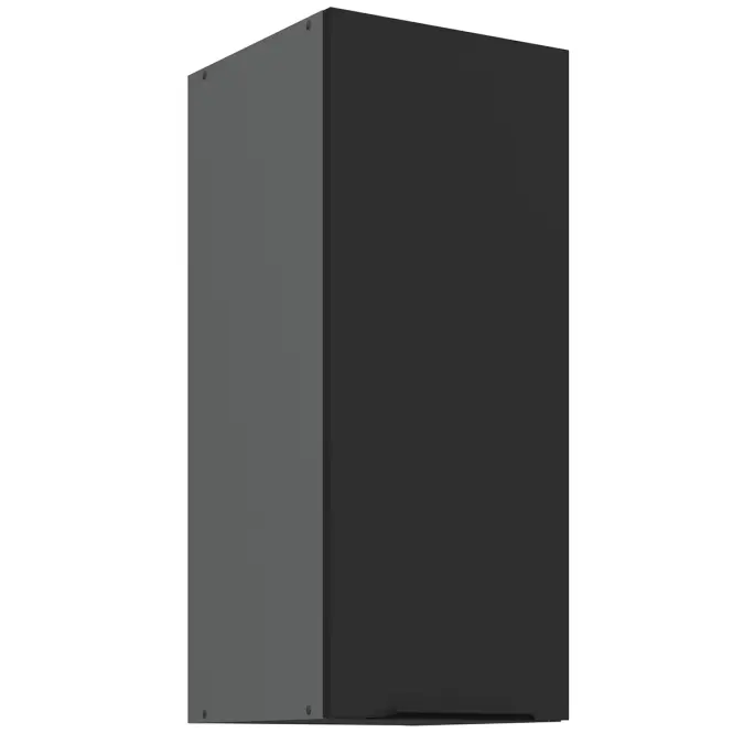Konyhaszekrény Aria-Bl/Ant Anti Fingerprint 30g-72 1f