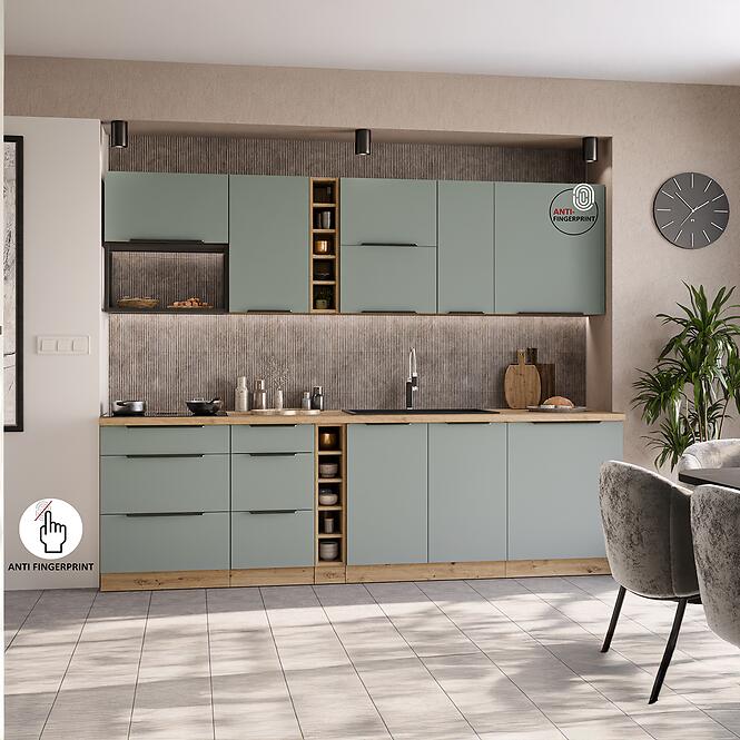 Konyhaszekrény Aria-Sa/Ar Anti Fingerprint 45g-108 1f