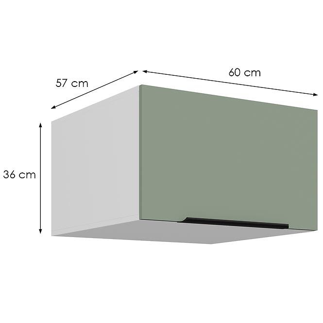 Konyhaszekrény Aria-Sa/Wh Anti Fingerprint 60 Nagu-36 1f